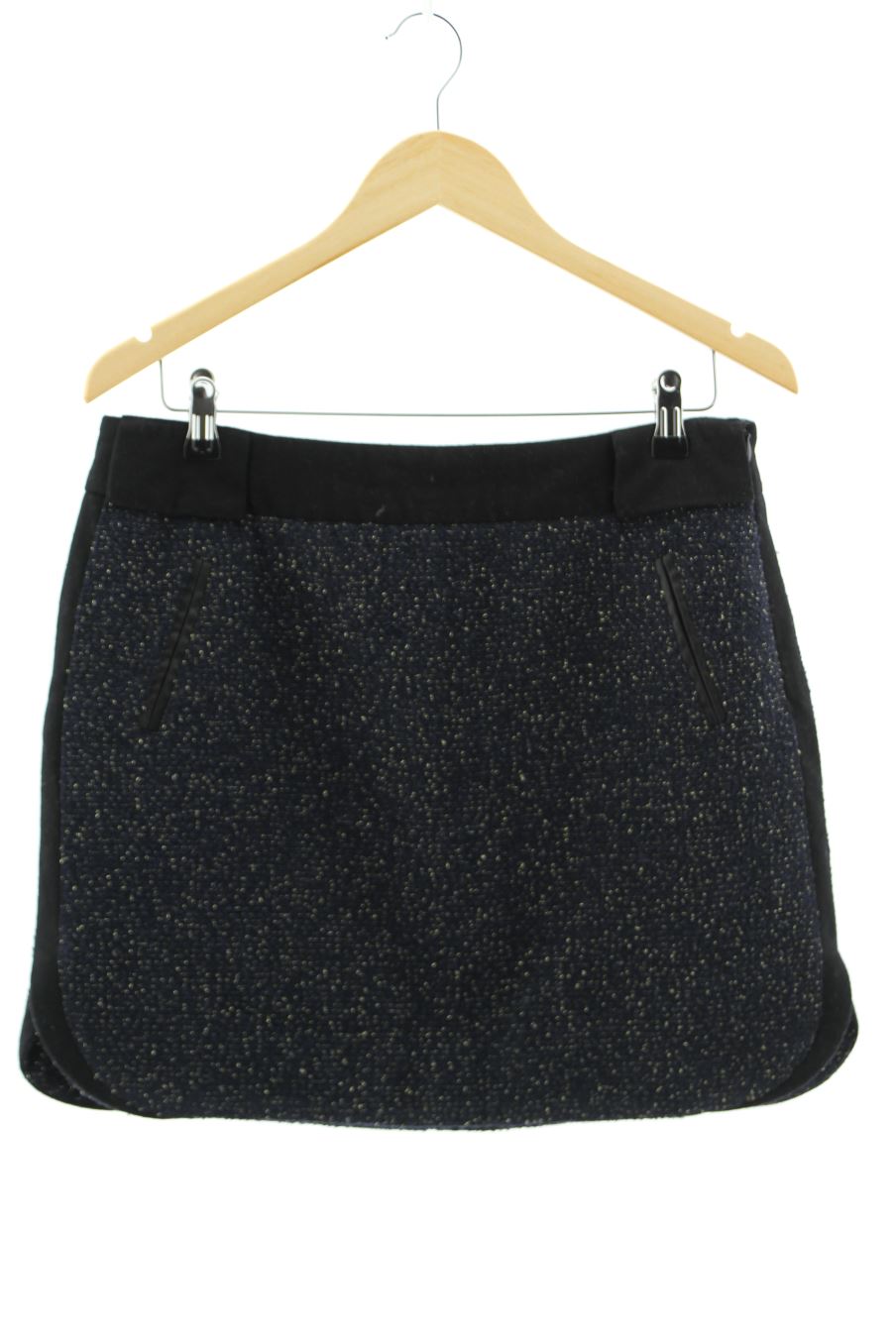 Jupe Promod de la taille 40, de couleur bleu marine