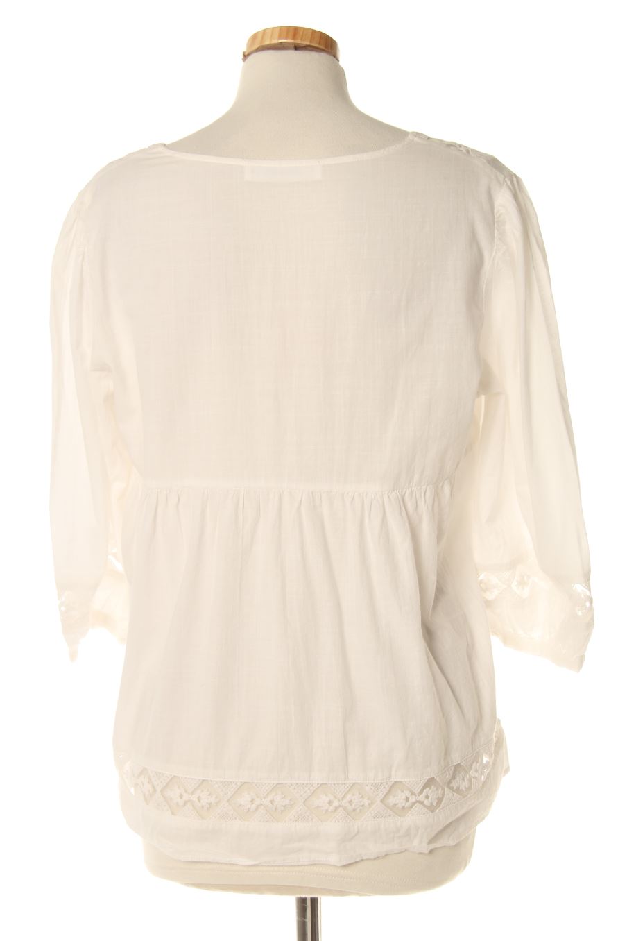 Blouse à manches longues Promod de la taille L, de couleur beige