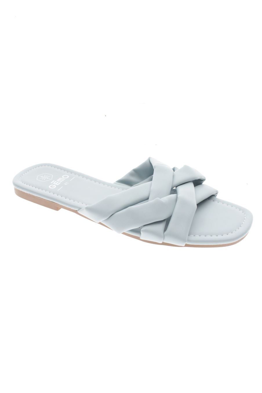 Sandalias planas de Gémo de la talla 41, de color azul de