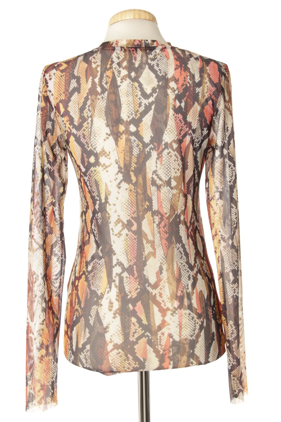T-shirt à manches longues Stradivarius de la taille M, de couleur imprimés