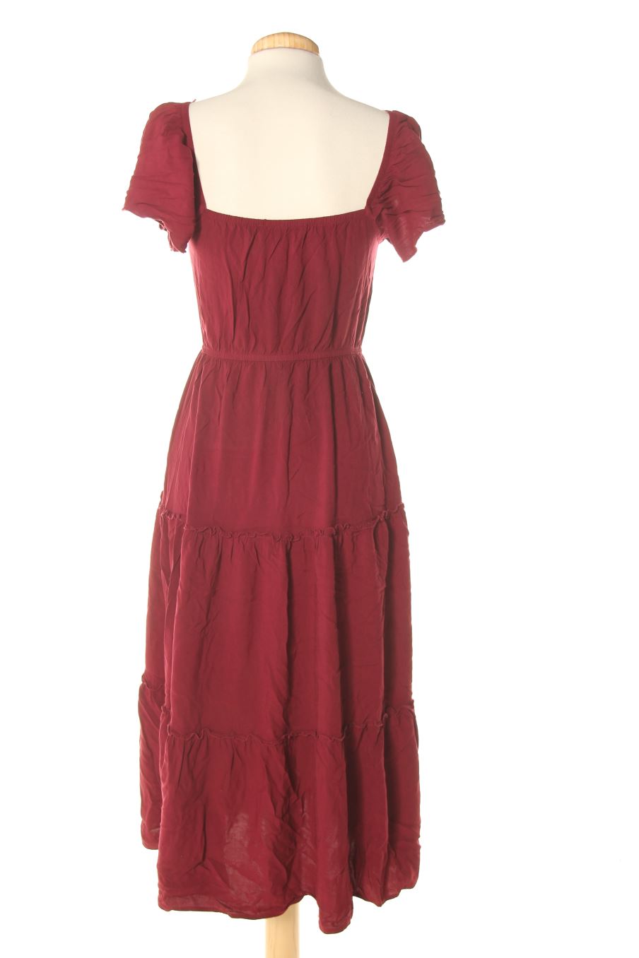 Einfaches Kleid von PERCENTIL Größe S, Farbe Bordeaux, für