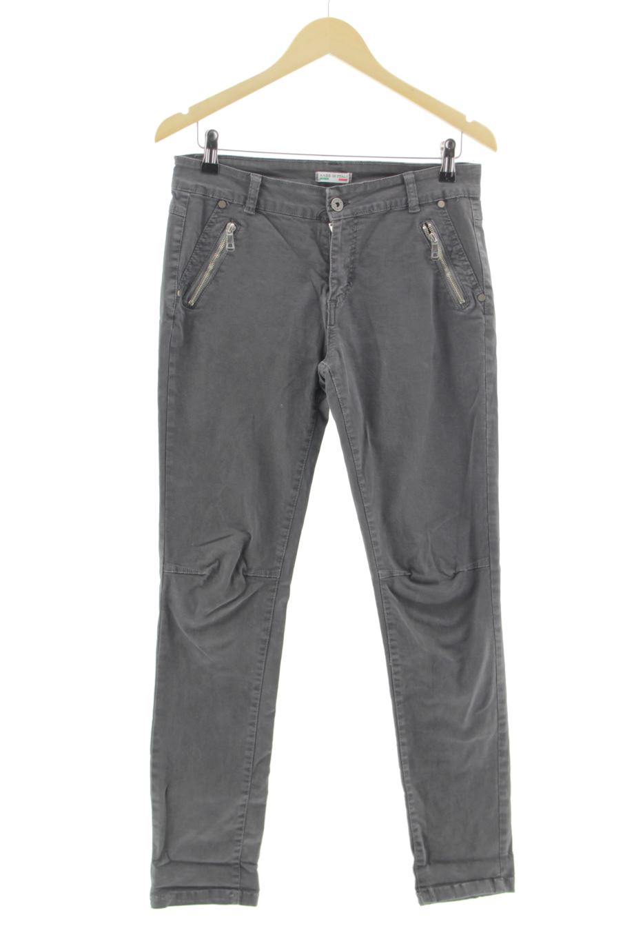 Jeans Made in italy de la taille 40, de couleur gris de denim
