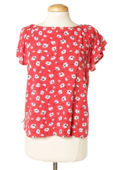Blusa a maniche corte 36 Springfield, foto 1 di 2
