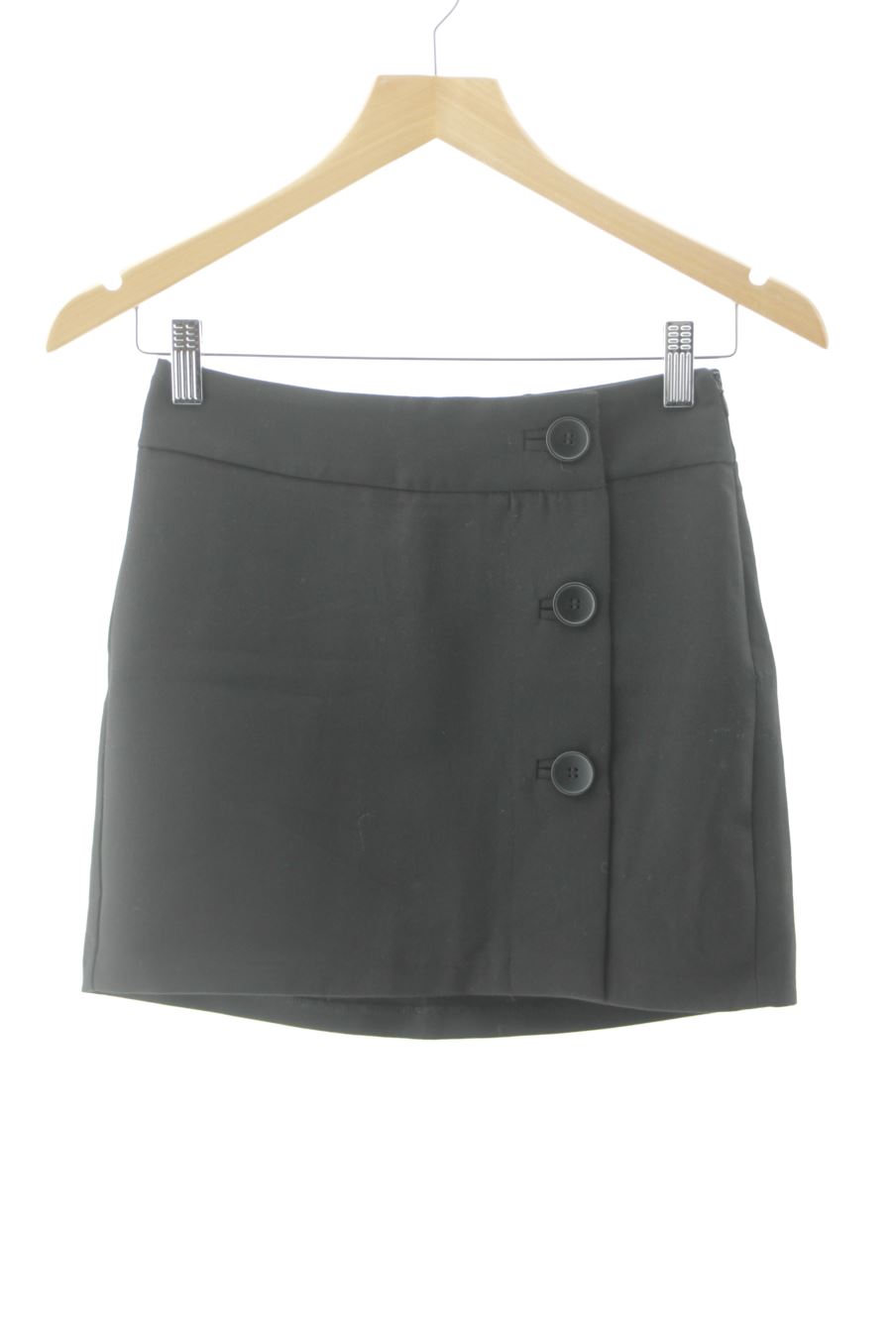 Jupe Bershka de la taille XS, de couleur noir