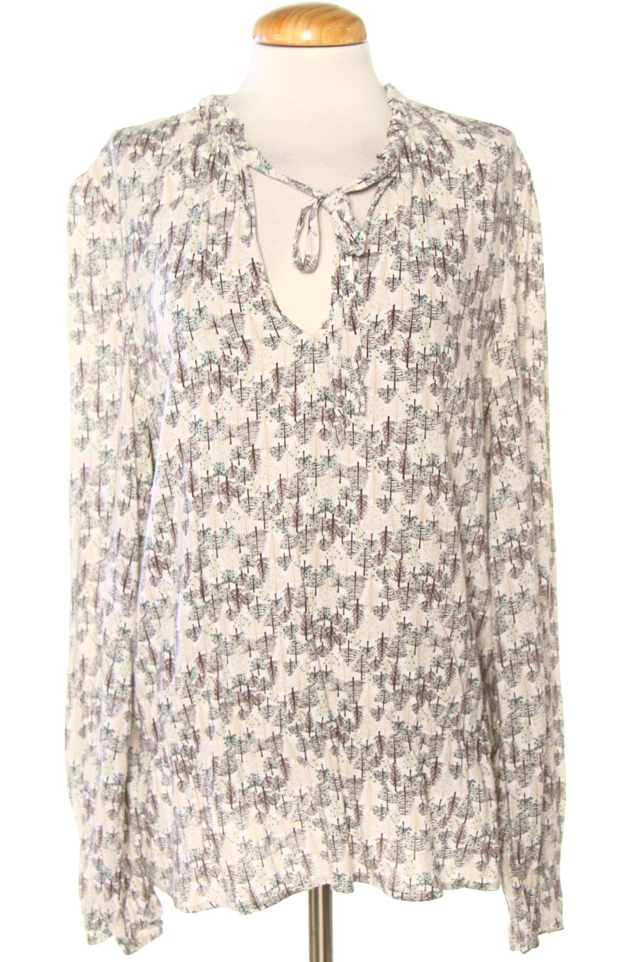 Blouse à manches longues Benetton de la taille M, de couleur imprimés