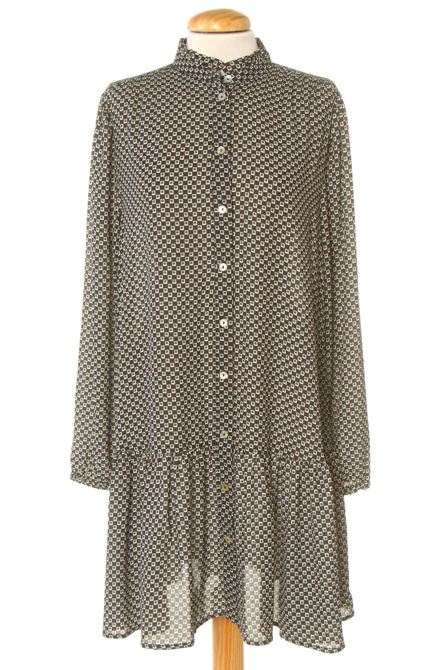 Robe casual Donatzelli de la taille M, de couleur imprimés