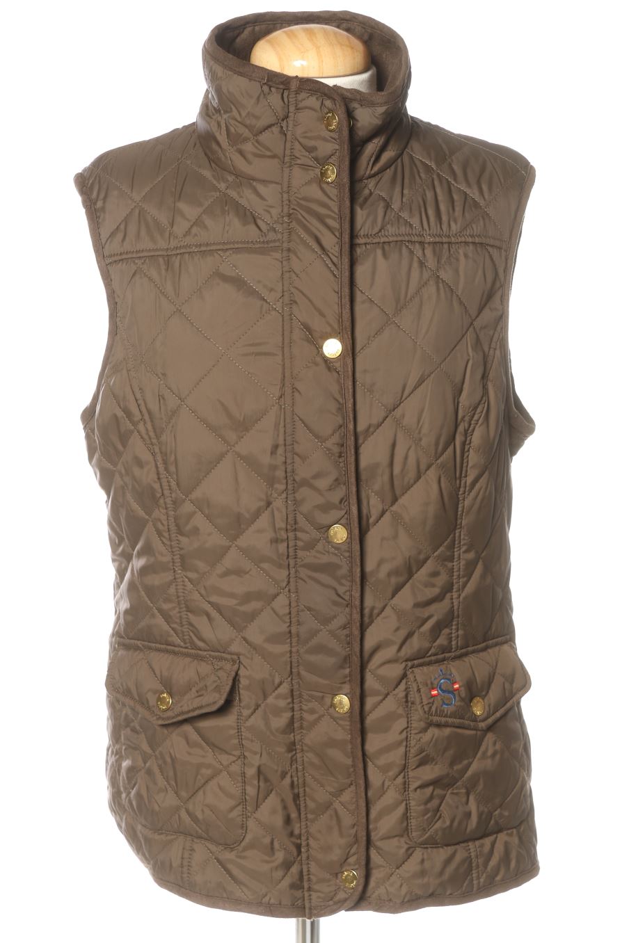 Gilet imbottito de Solera de la talla XL, de color marrone