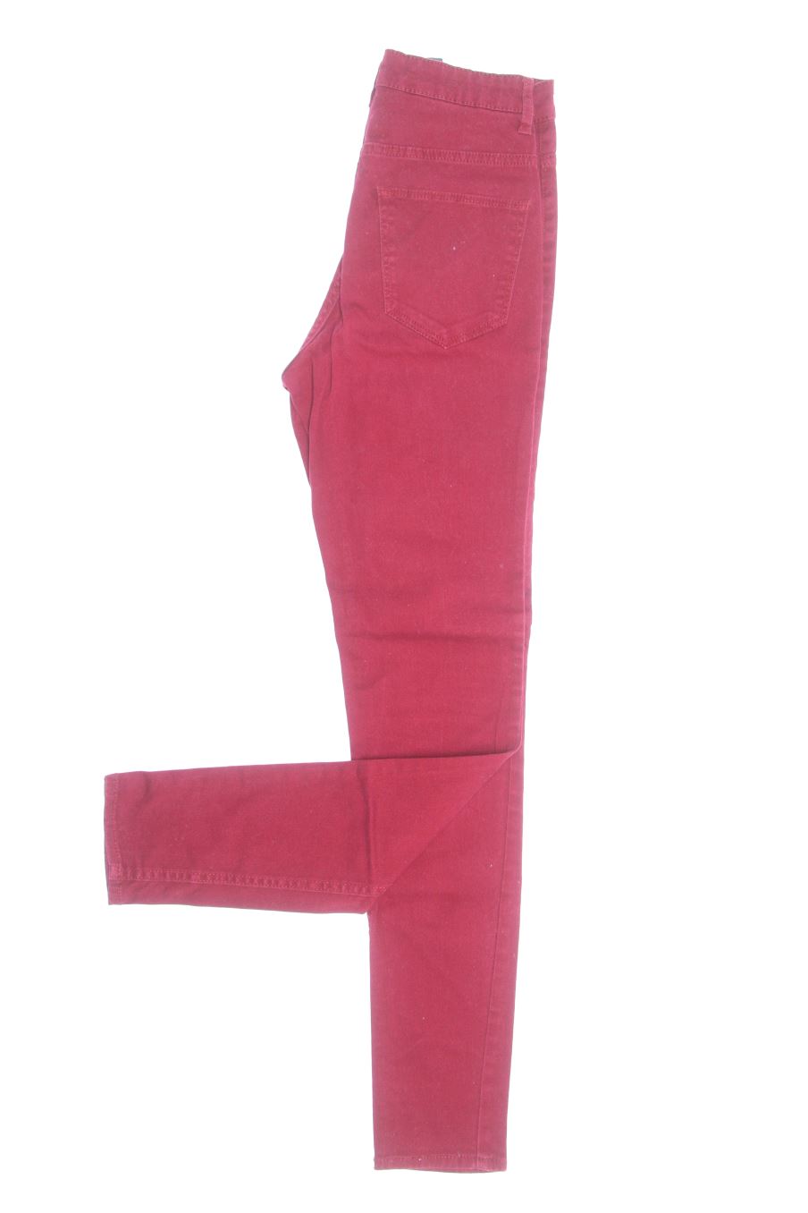 Jeans H&M de la taille 34, de couleur bordeaux de denim