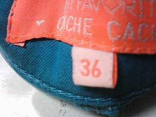 Jeans Cache cache de la taille 36, de couleur bleu de denim