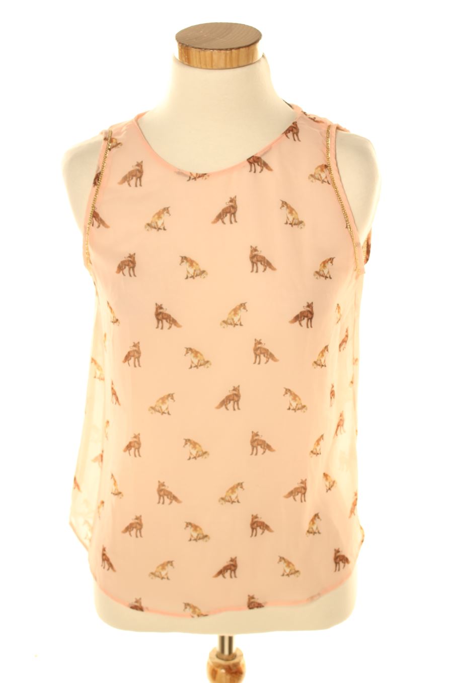 Top de Trf (ZARA) de la talla S, de color rosa