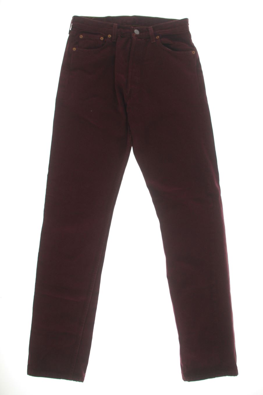 Jeans Levi's de la taille 38, de couleur bordeaux de denim
