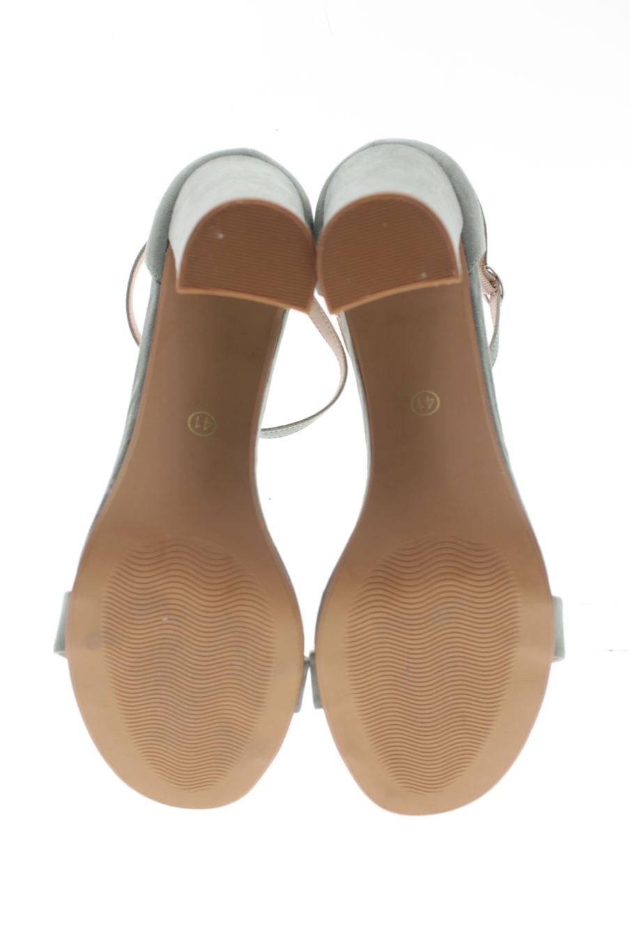 Sandalias tacon de Graceland de la talla 41, de color verde de