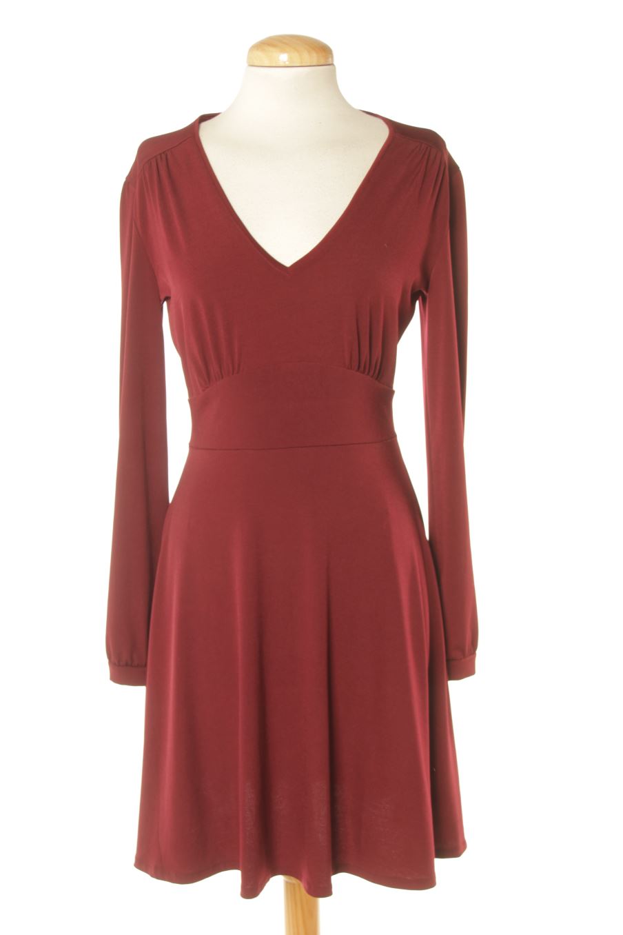 Mango robe bordeaux hotsell