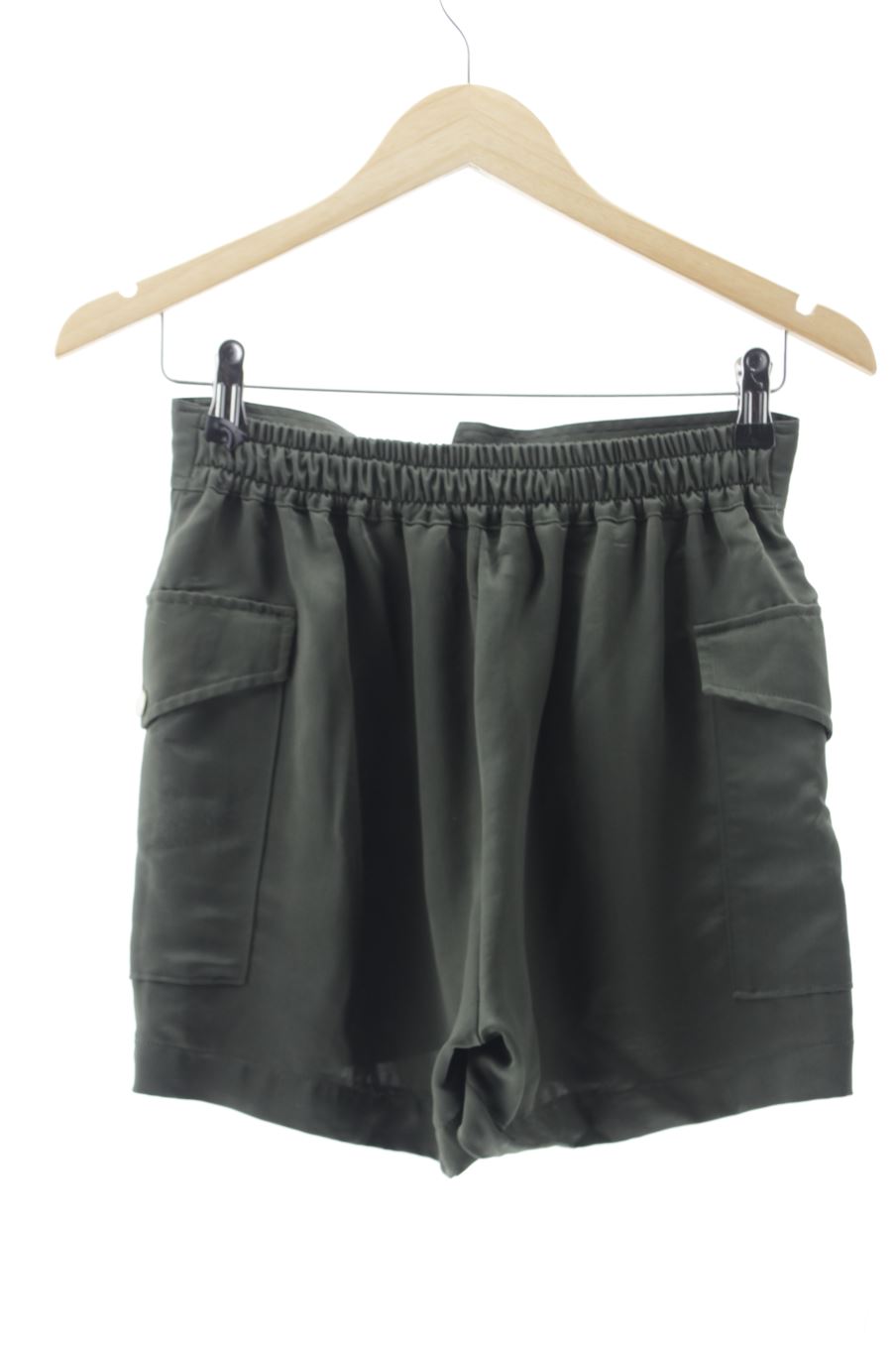 Shorts Zara de la taille XS, de couleur vert