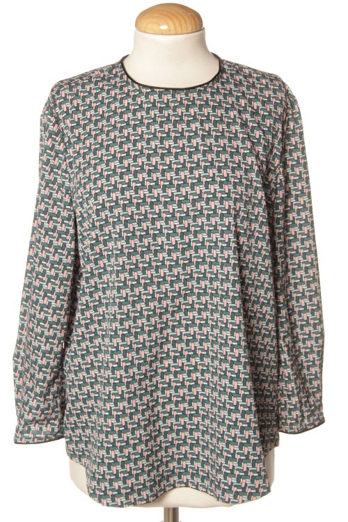 Blusa a maniche lunghe