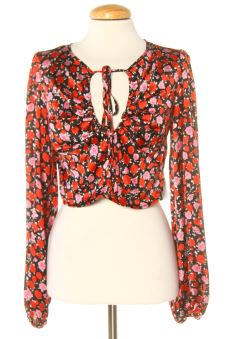 Blouse à manches longues S Bershka