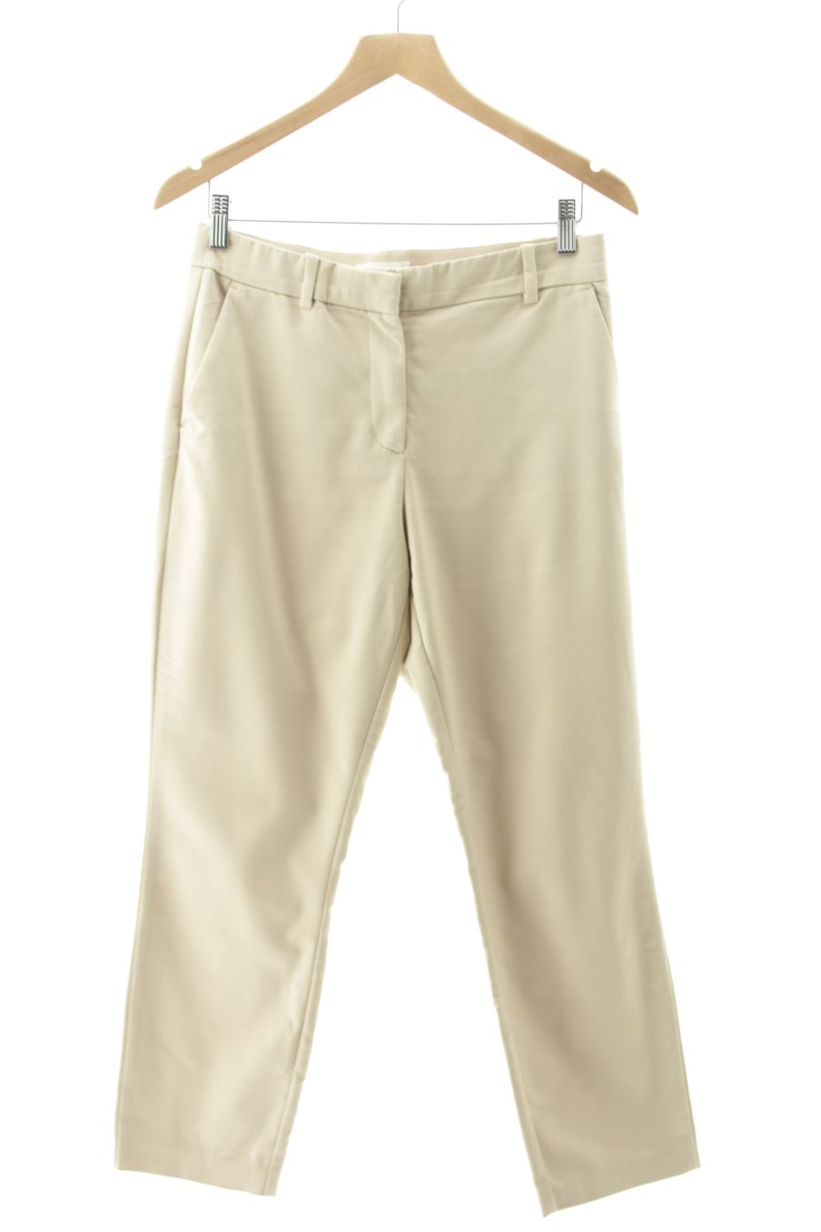 Pantalon H&M de la taille 38, de couleur beige