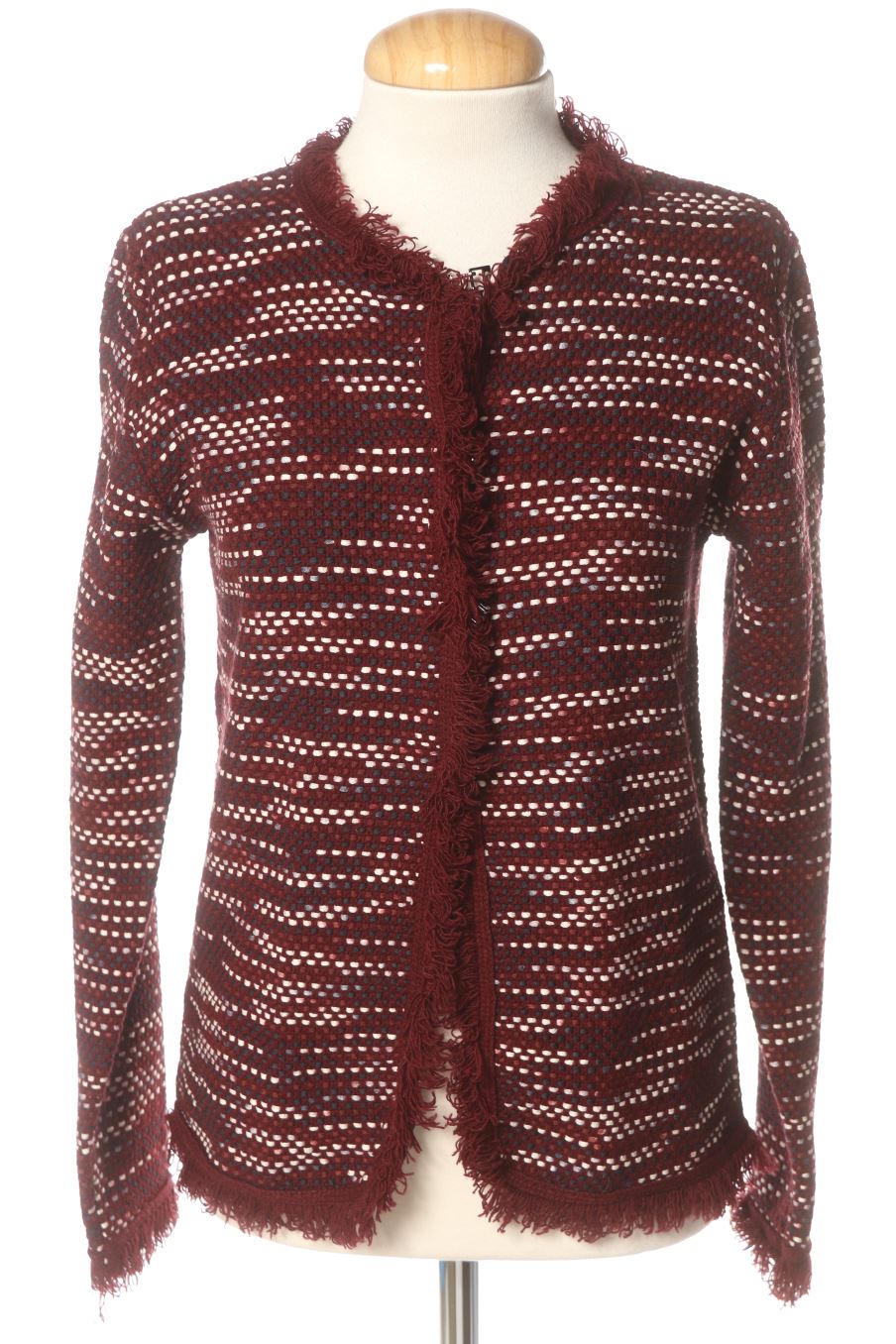 Chaqueta de Exus de la talla M, de color burdeos