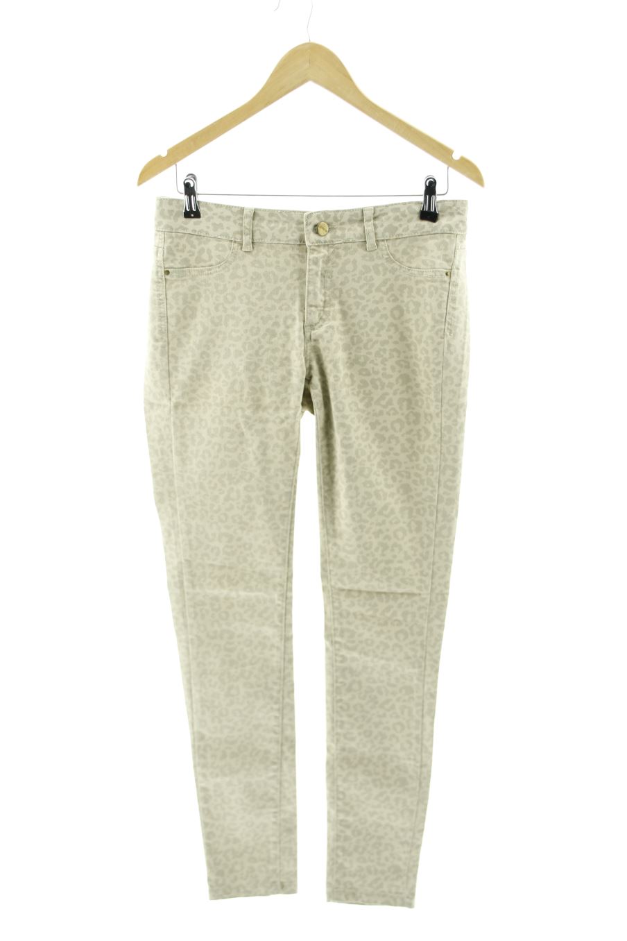 Jeans Easy wear de la taille 42, de couleur animal print de denim