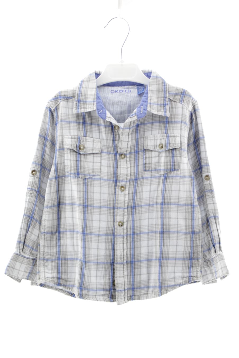 Camisa de manga larga de Okaidi de la talla 4 años de segunda mano