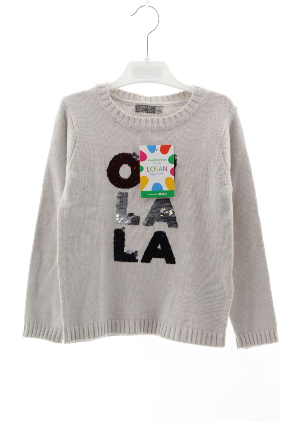 Pull Losan de la taille 5 ans avec une étiquette