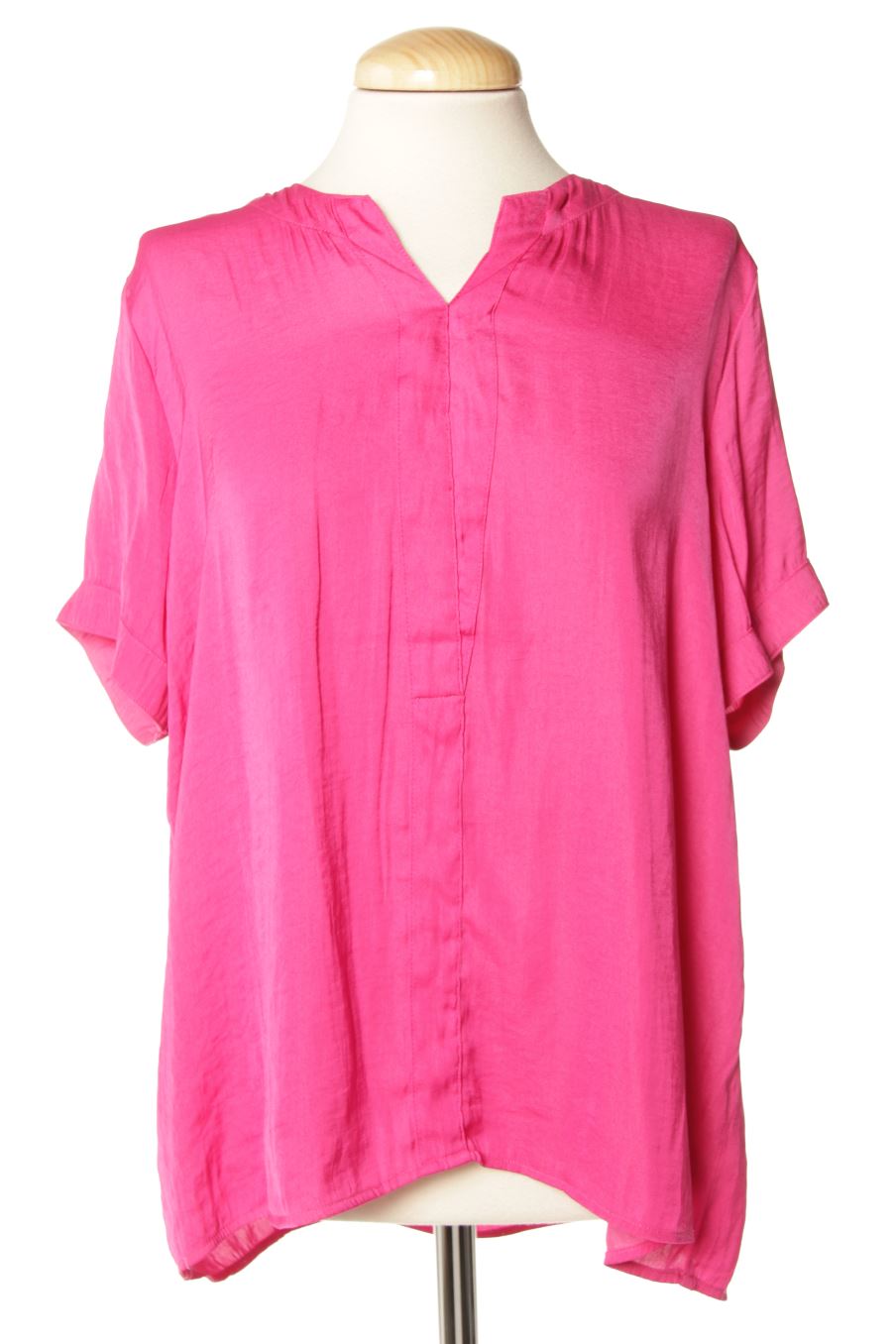 Blusa de manga corta de Sfera de la talla XL, de color rosa