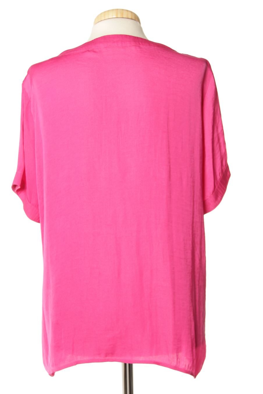 Blouse à manches courtes Sfera de la taille XL, de couleur rose