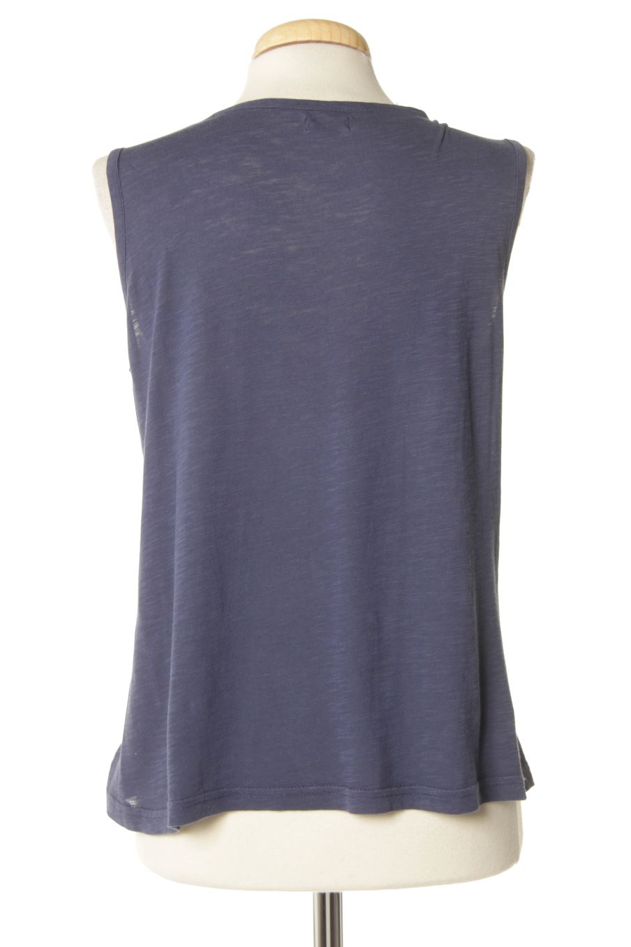 Camiseta sin mangas de Guitare de la talla M, de color azul marino