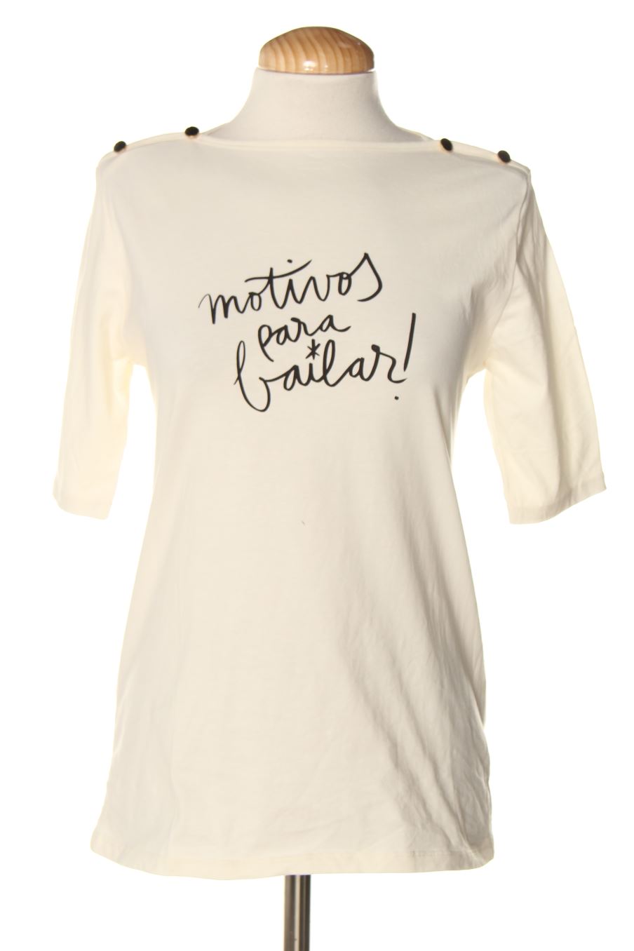 Camiseta de Lucia Be de la talla S de color beige