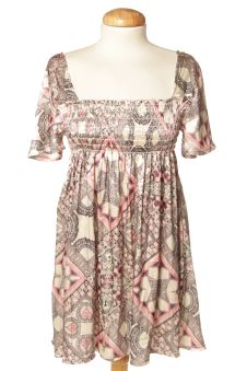 Kurzärmelige Bluse XS Maille demoiselle