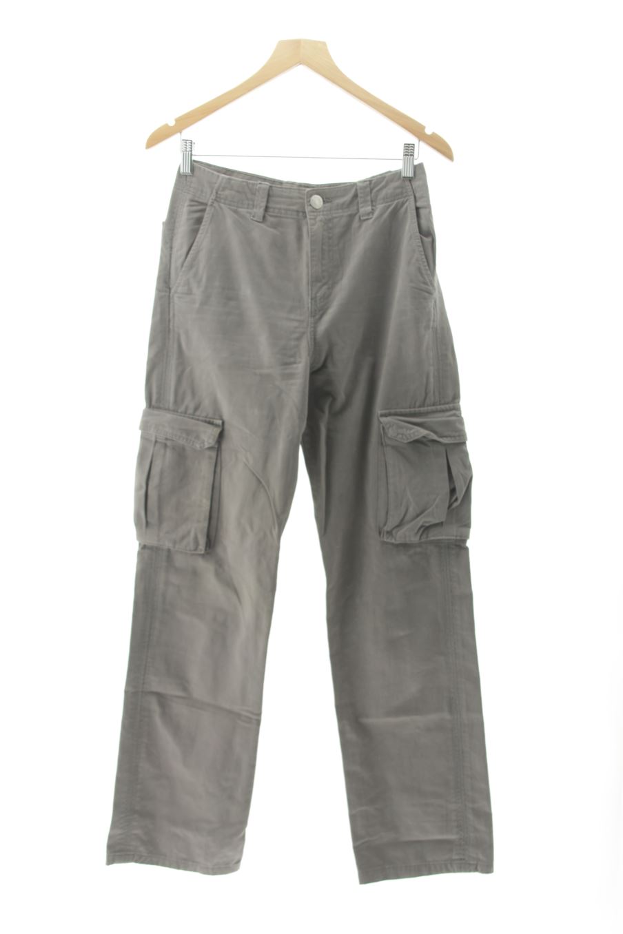 Vaquero de Pull & Bear de la talla 34, de color gris de ropa vaquera