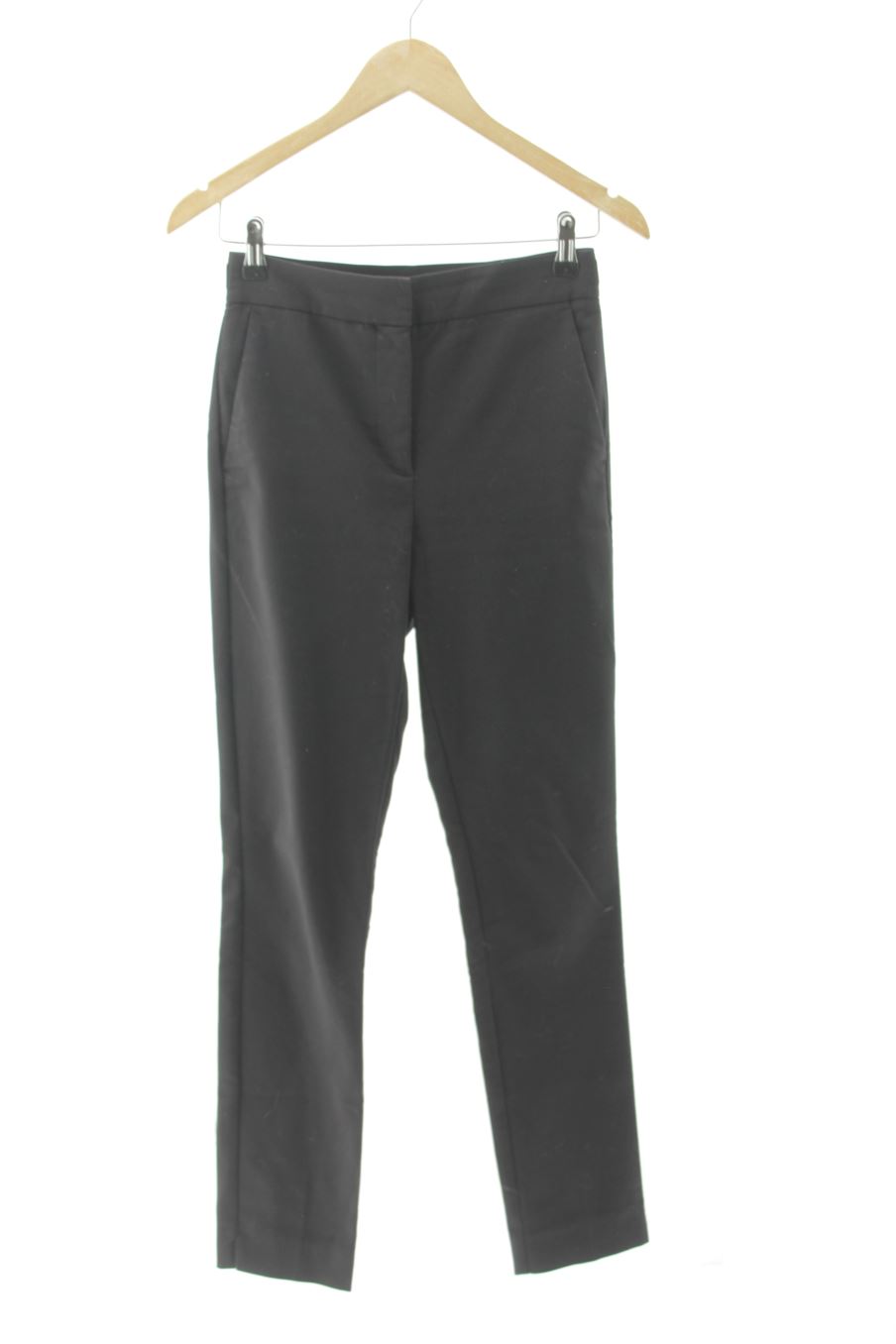 Pantalón Casual de Zara de la talla XS, de color negro