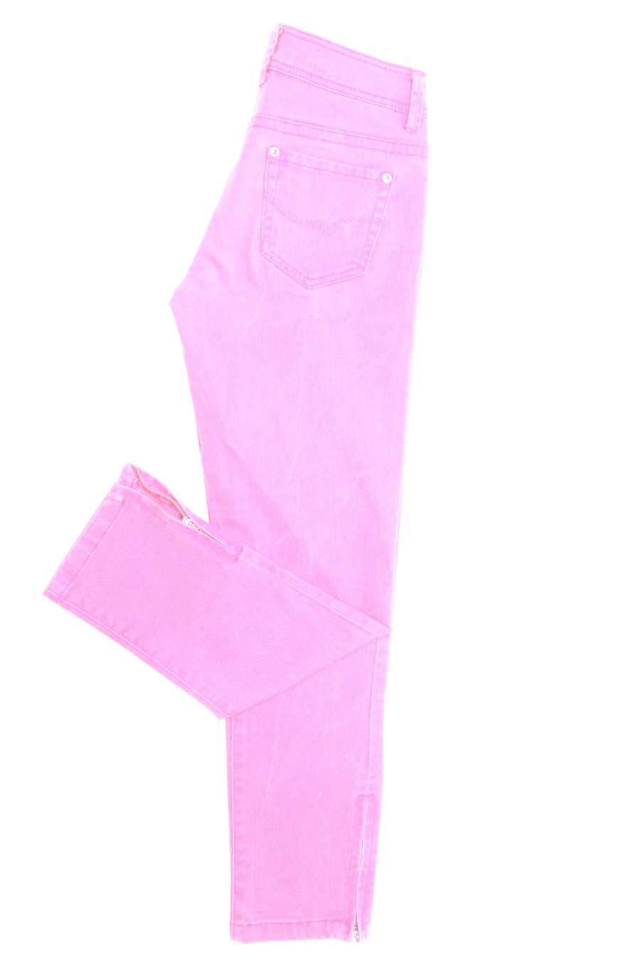Jeans Fórmula Joven de la taille 36, de couleur rose de denim