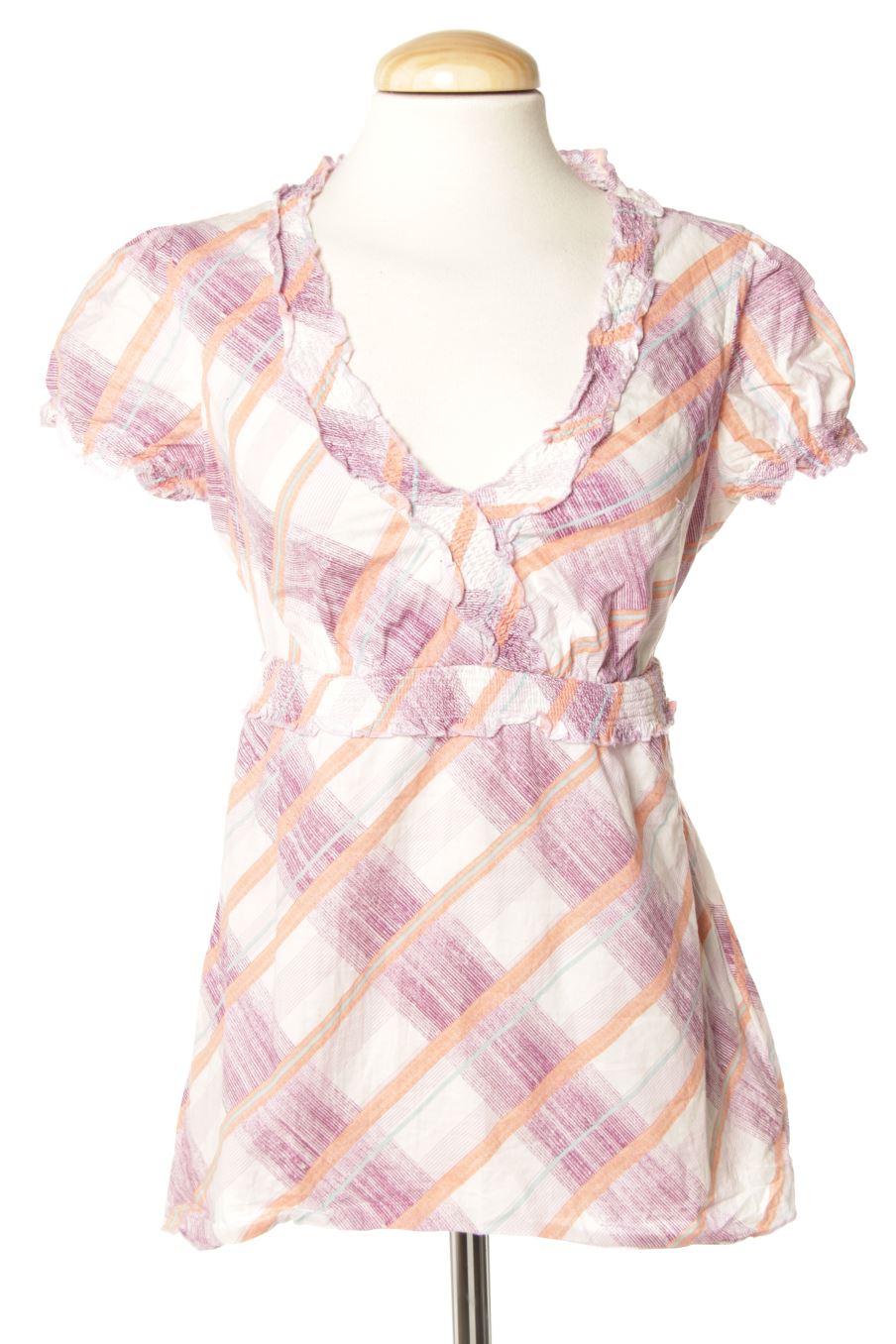 Blusa de manga corta de Esprit de la talla 34, de color morado