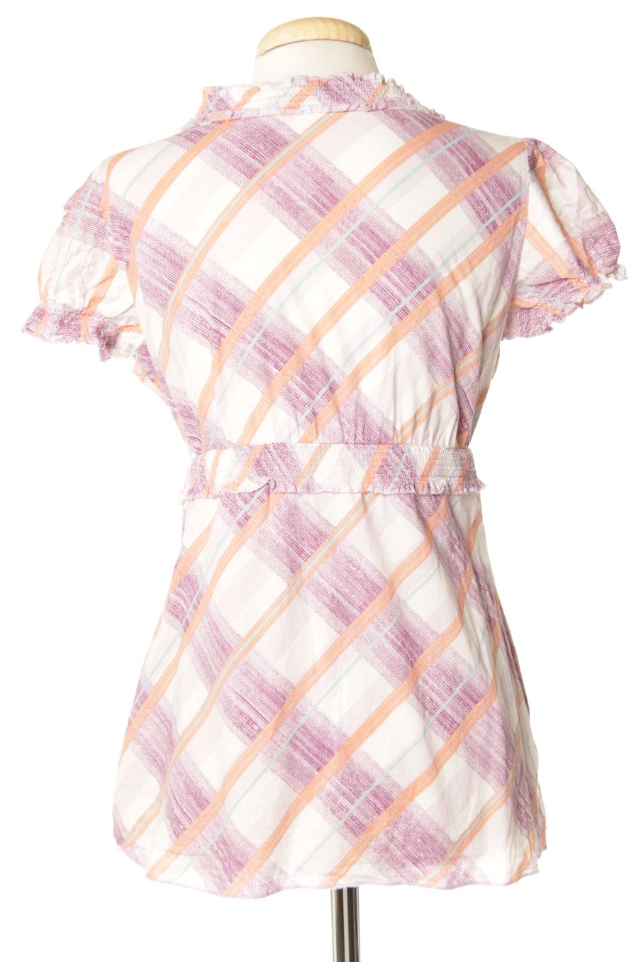 Blusa de manga corta de Esprit de la talla 34, de color morado