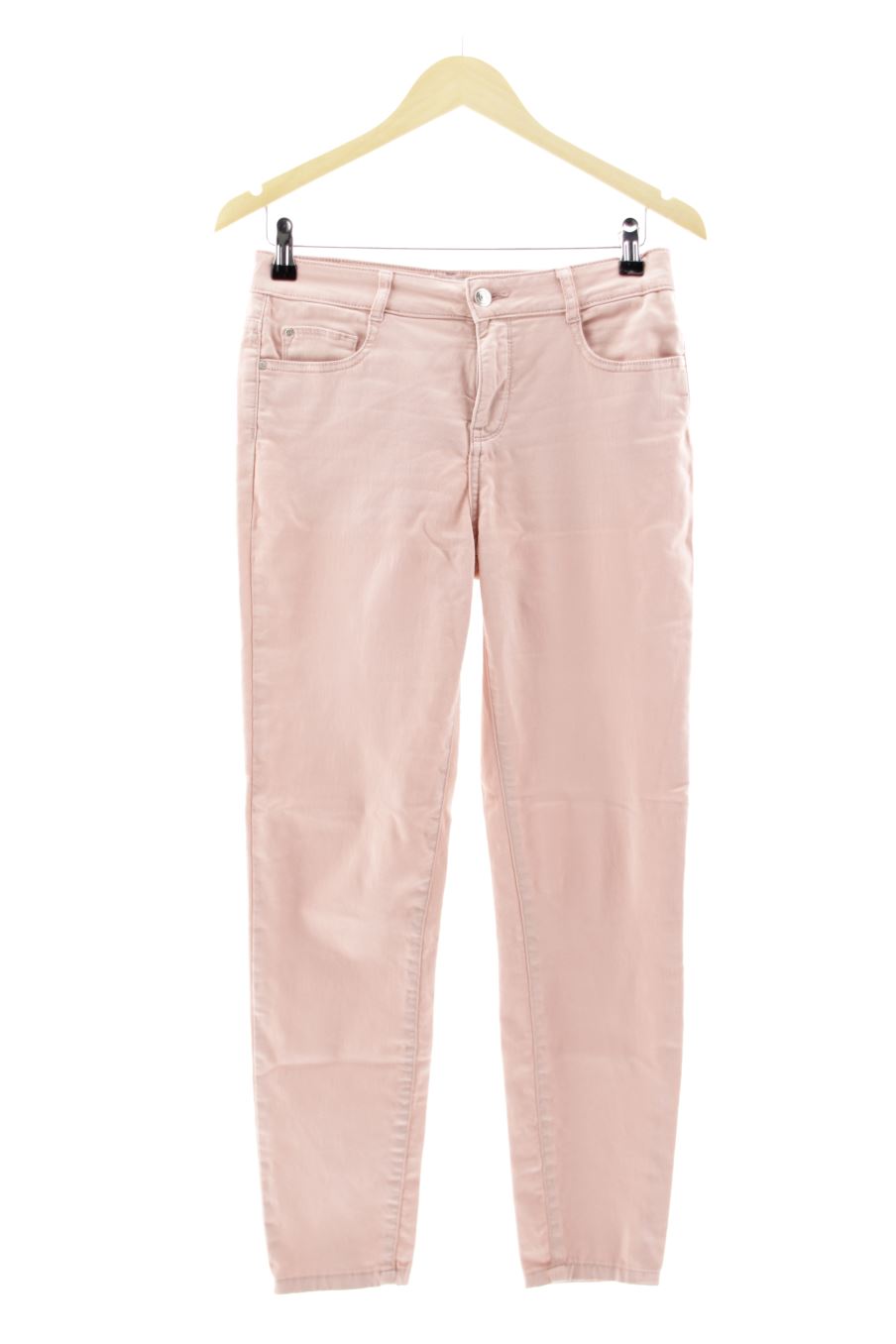 Jeans Cortefiel de la taille 38, de couleur rose de denim