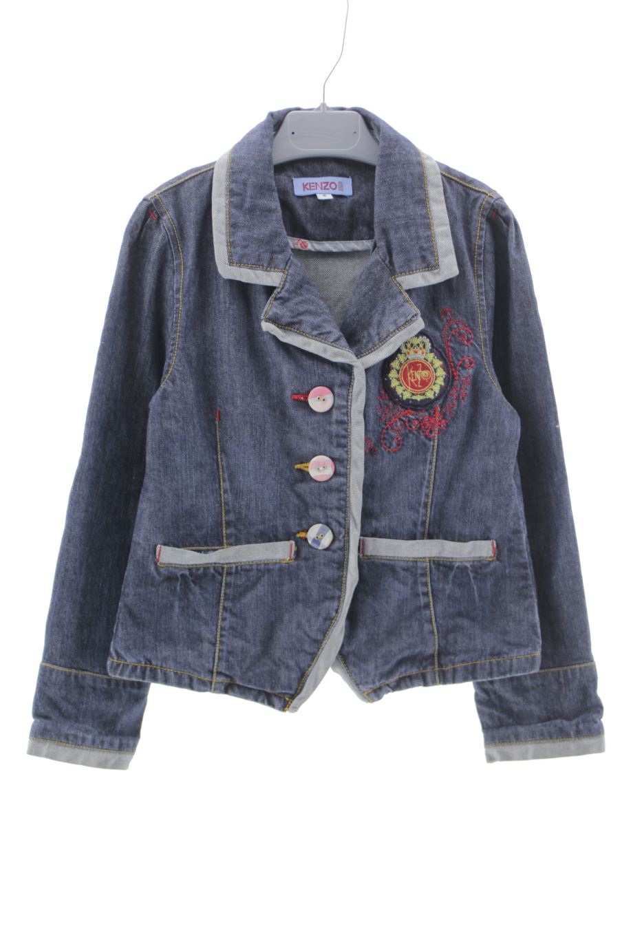 Blazer kenzo de la taille 6 ans de denim de seconde main