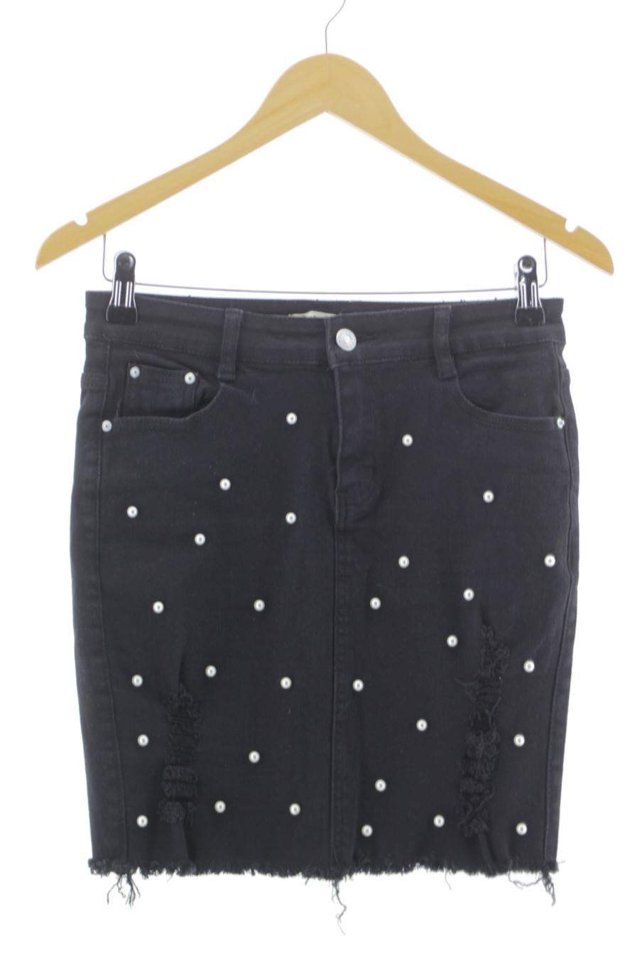 Falda de Paris et moi de la talla M, de color negro de ropa vaquera