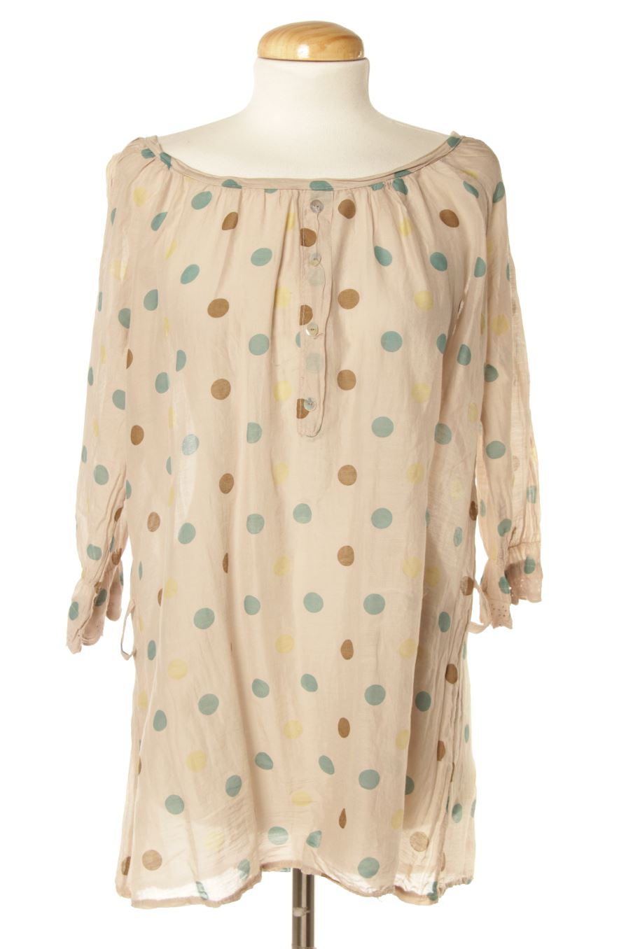 Blouse à manches longues Made in italy de la taille M, de couleur imprimés