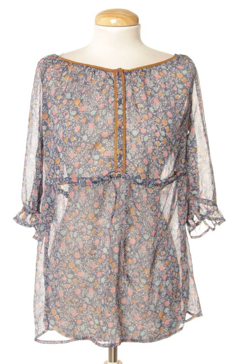 Blusa de manga corta