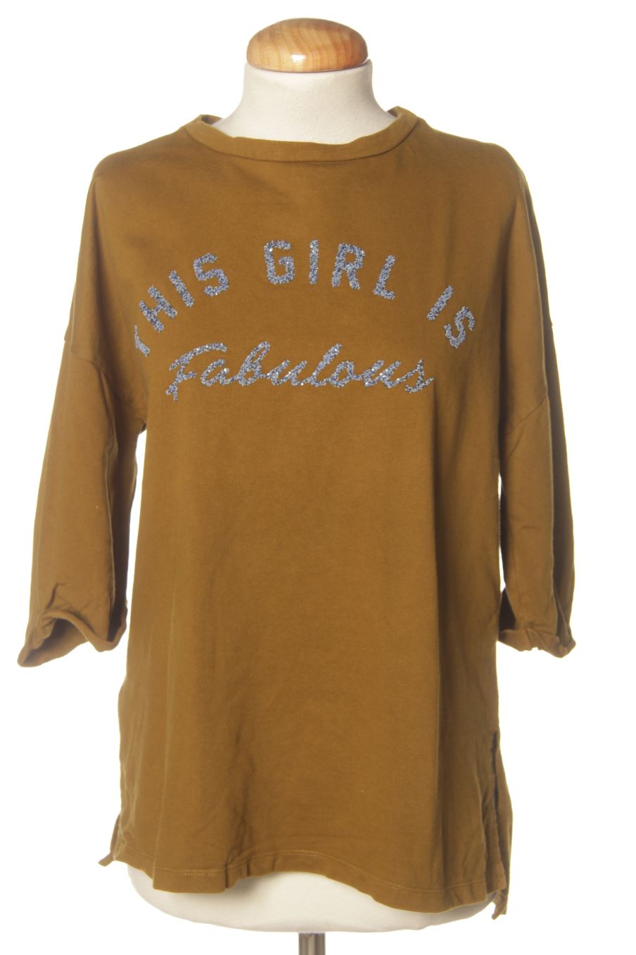 Sudadera de Stradivarius de la talla S, de color verde