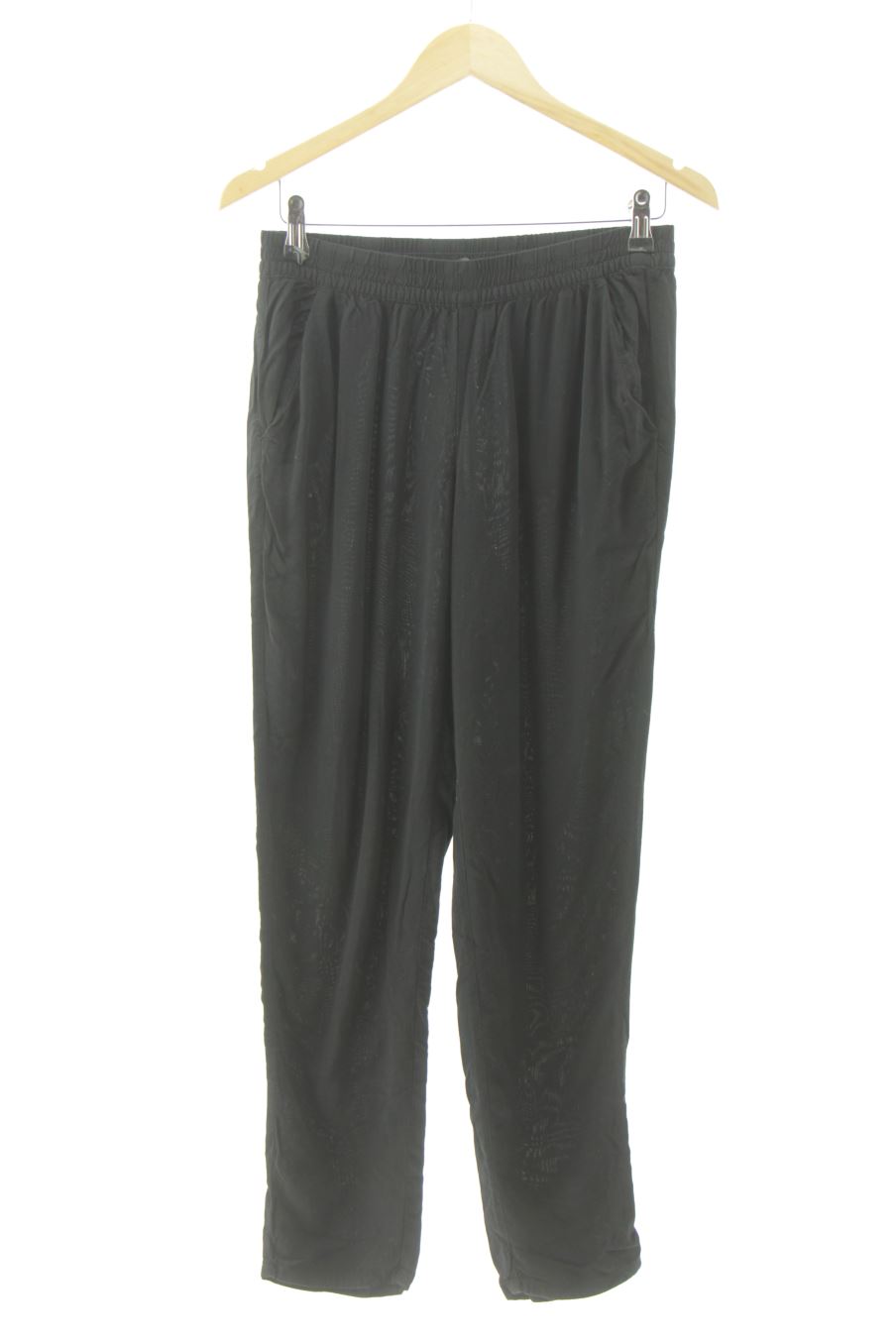Pantalon Casual H&M de la taille 38, de couleur noir