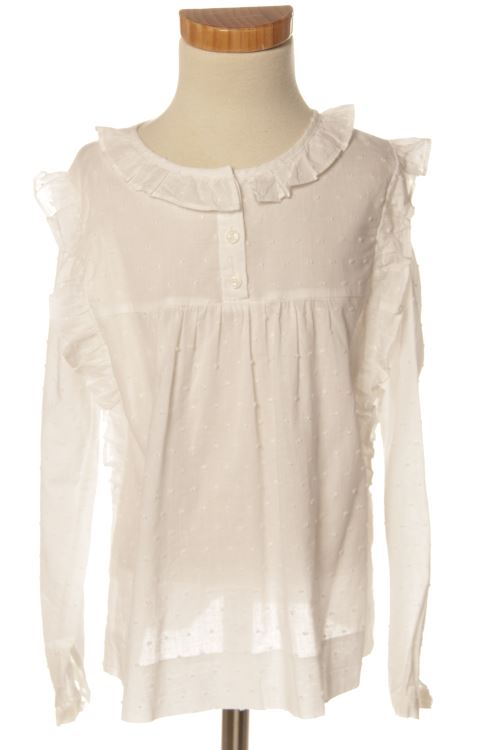Blusa a maniche lunghe