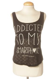 Maglietta senza maniche S Bershka