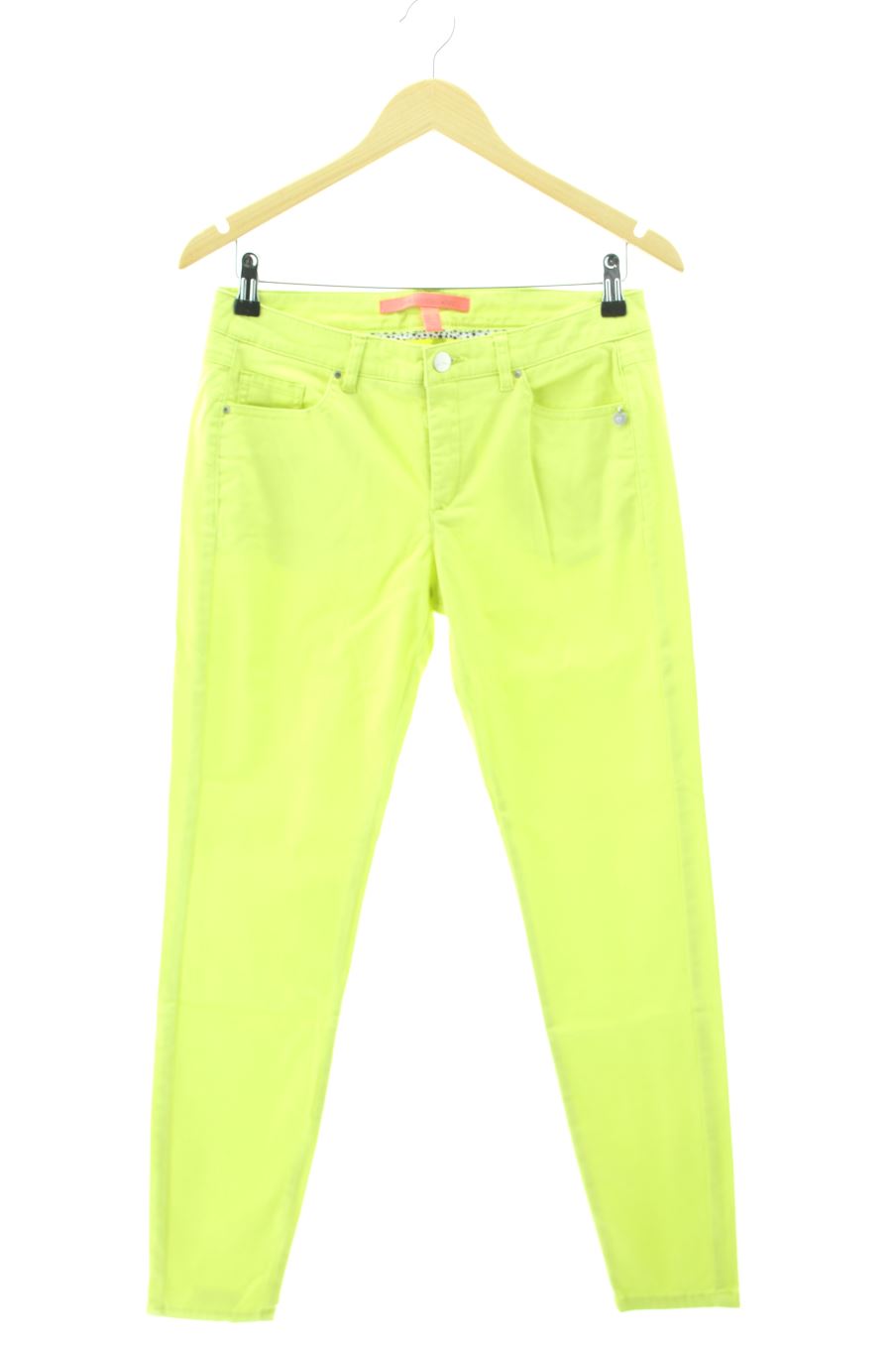 Vaqueros de Mango de la talla 36, de color verde de ropa vaquera