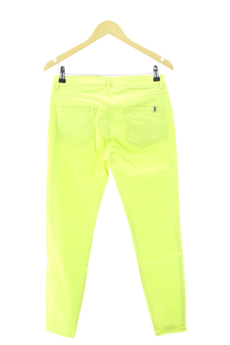 Vaqueros de Mango de la talla 36, de color verde de ropa vaquera