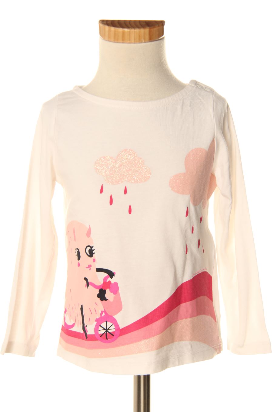 T-shirt manches longues DPam (Du Pareil au meme) de la taille 4 ans de seconde main