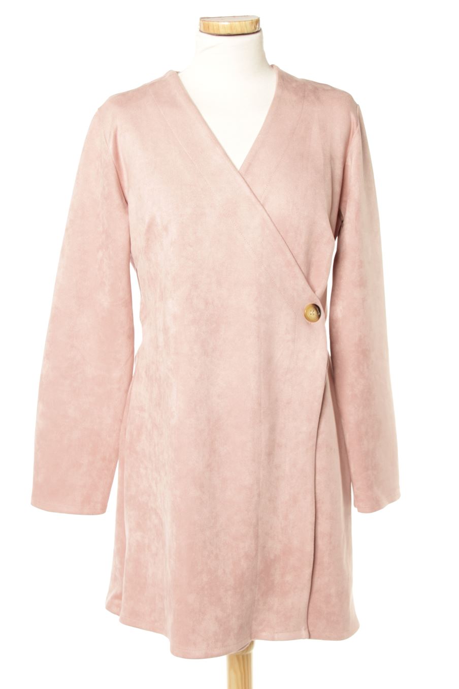 Robe casual Valentina de la taille XL, de couleur rose