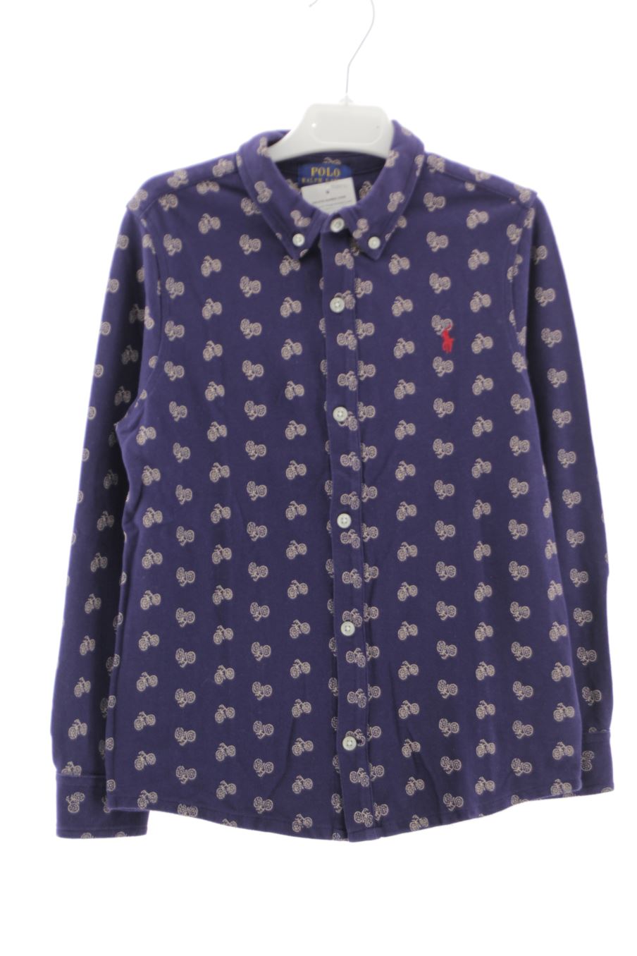 Camisa de manga larga de Polo Ralph Lauren de la talla 7 años con etiqueta