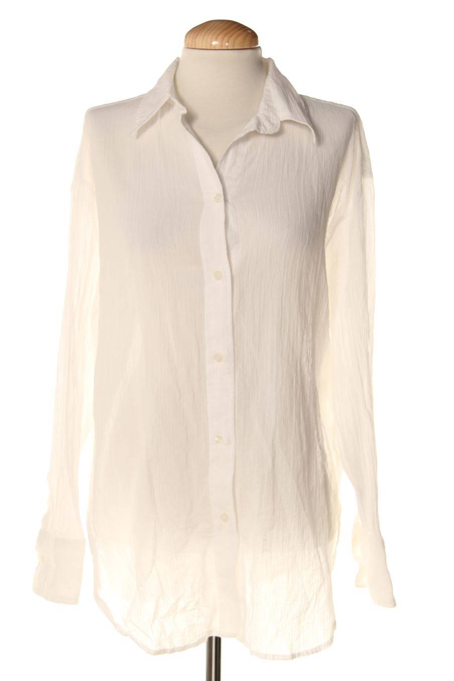 Camisa de H&M de la talla S, de color blanco